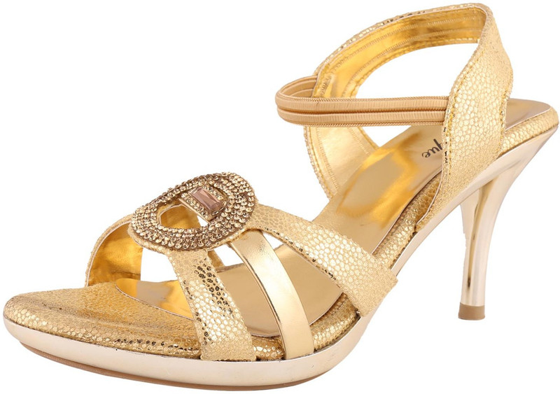Exotique Women Gold Heels