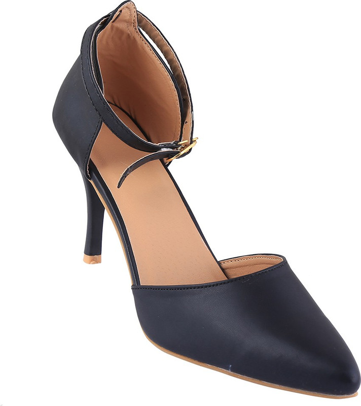 Go India Store Women Black Heels
