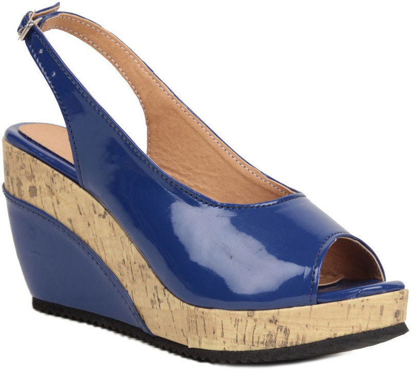 Bruno Manetti GO-17 Women Blue Wedges