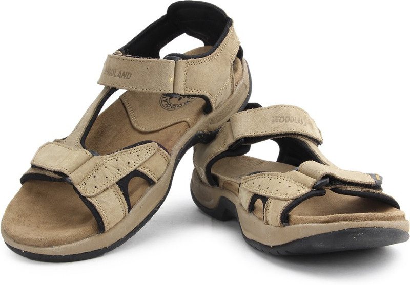 Woodland Men Beige Sports Sandals