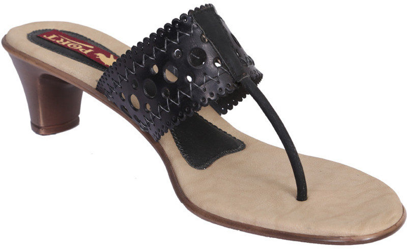 Port Women Black Heels