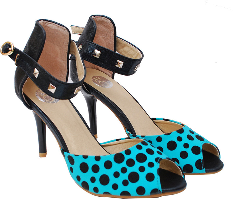 Ilo Women Blue Heels