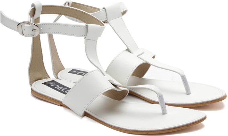 Nell Women Women White Flats Nell Women Women White Flats