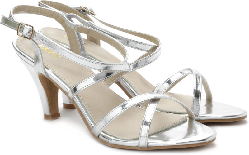 Lavie Women Women Silver, Beige Heels