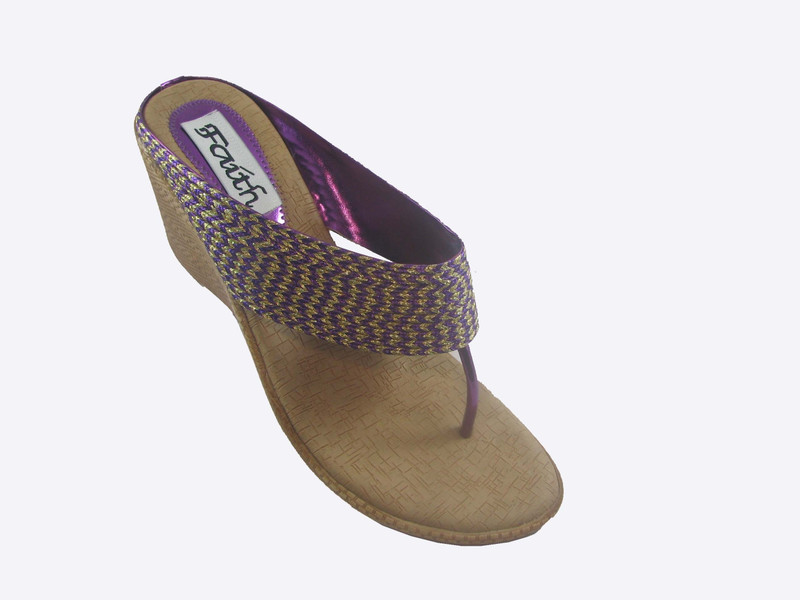 Faith wedges Women Purple Wedges