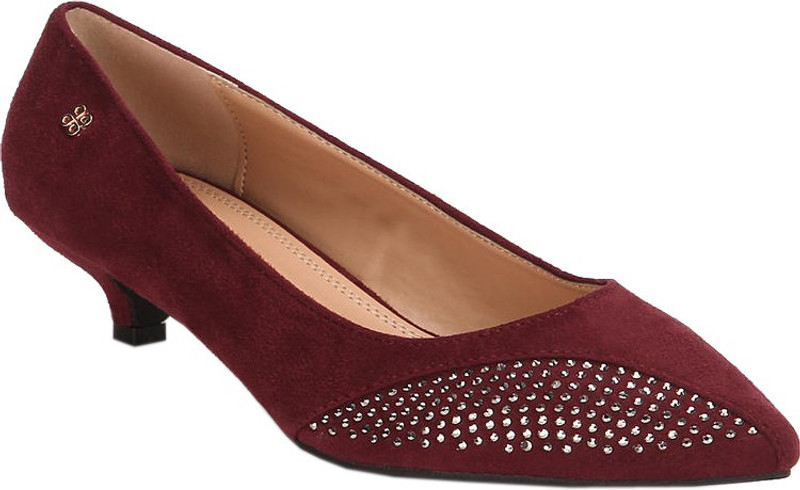 Addons Women Maroon Heels Addons Women Maroon Heels