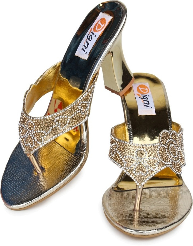Digni Women Gold Heels