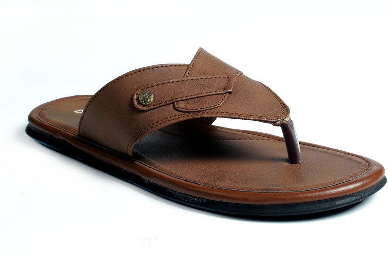 Dolphin Miles stylish slippers Men Brown Sandals