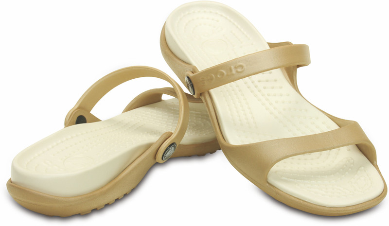 Crocs Women Gold Sports Sandals