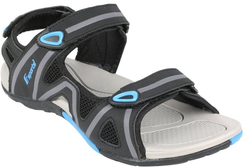 Fsports Men Black, Blue Sandals