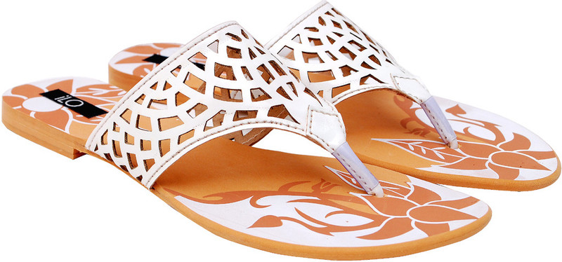 Ilo Women White Flats