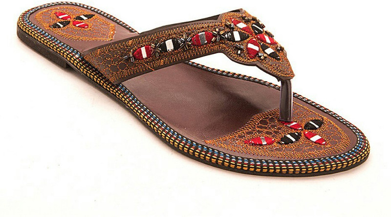 Buy Footrendz Women Tan Flats Online at desertcartZimbabwe