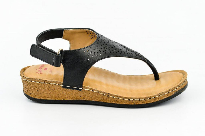Lee Cooper Women Black Flats