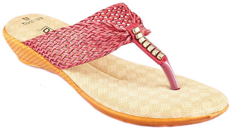 Dolphin Miles Women Maroon Flats