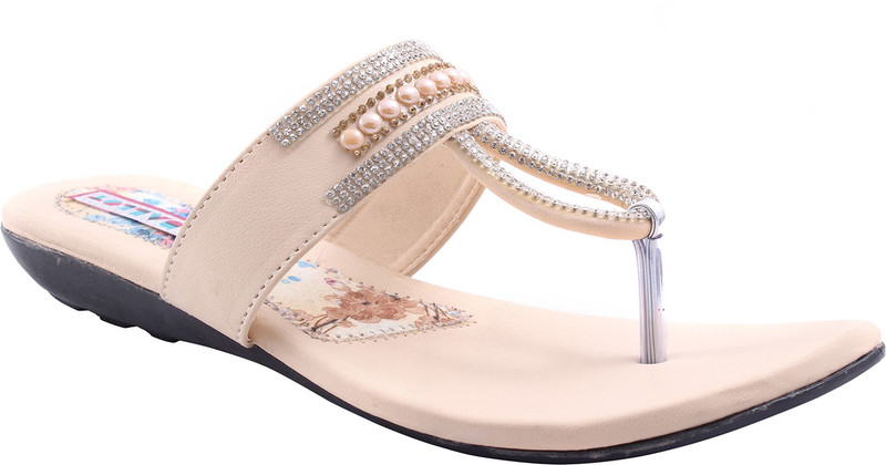 Belly Ballot Women Beige Flats