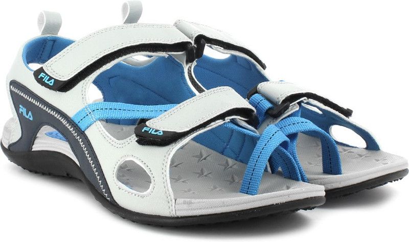 Fila Women Women Blue, Grey Sports Sandals