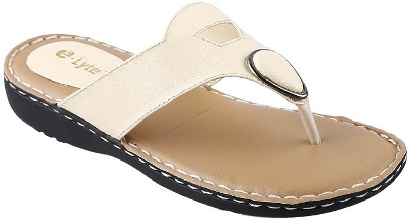 E-Lyte Women Beige Wedges E-Lyte Women Beige Wedges