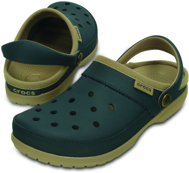 Crocs for sales men green