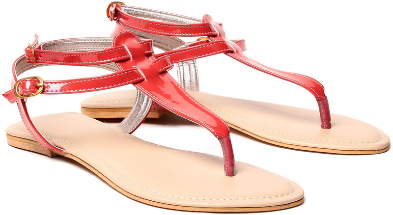 Nell Women Orange Flats Nell Women Orange Flats