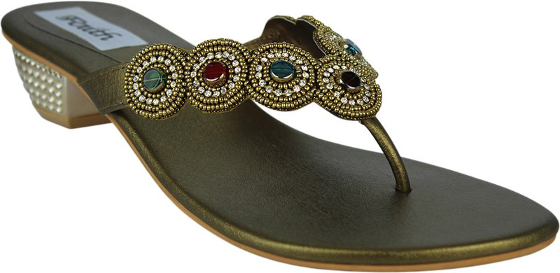 Faith Women Gold Heels