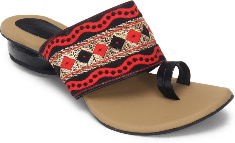 Paduki Women Red Flats
