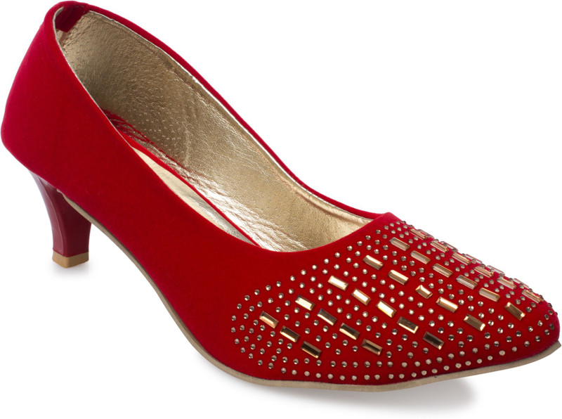 Nayra Creations Women Red Heels