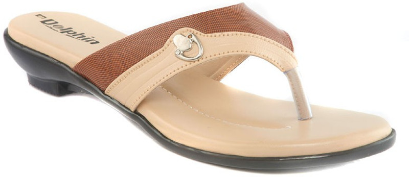 Dolphin Miles Stylish Women Beige Flats