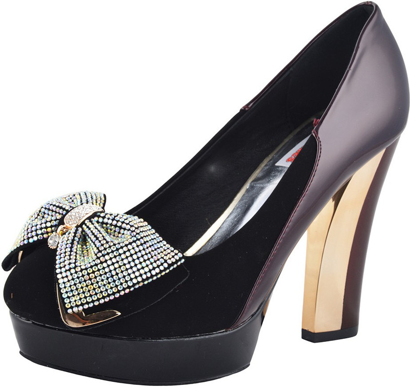 Willywinkies Women Brown Heels Willywinkies Women Brown Heels