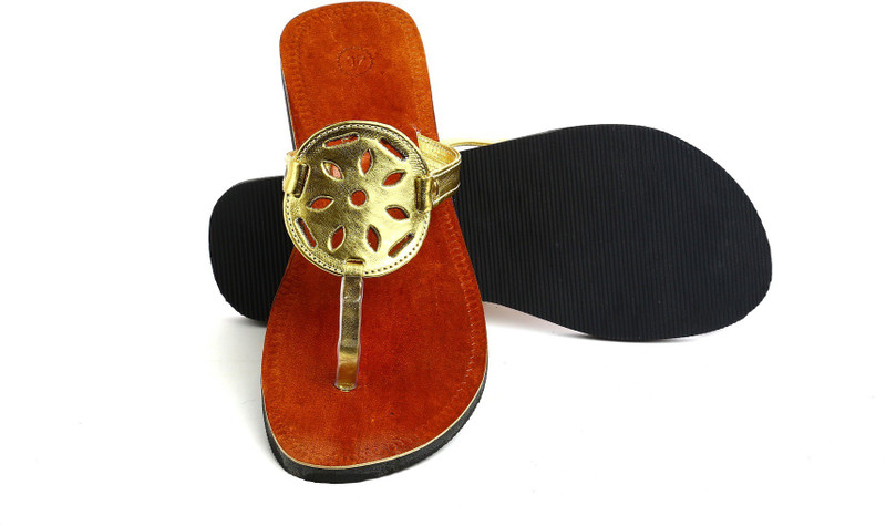 BAE Women Gold Flats