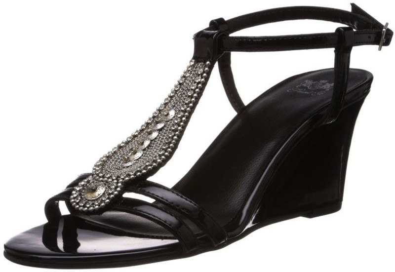 SAINT G Women Black Wedges