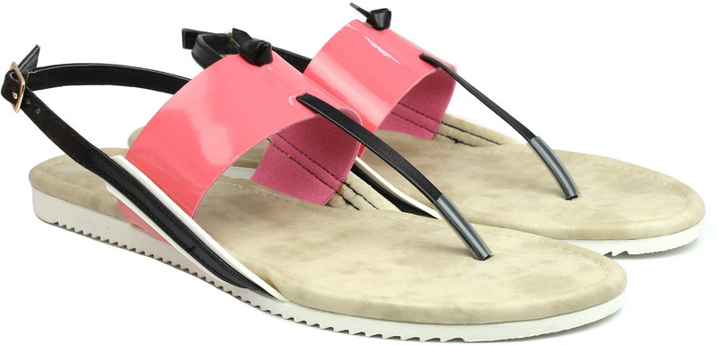 Inc.5 Women Pink, Black Flats