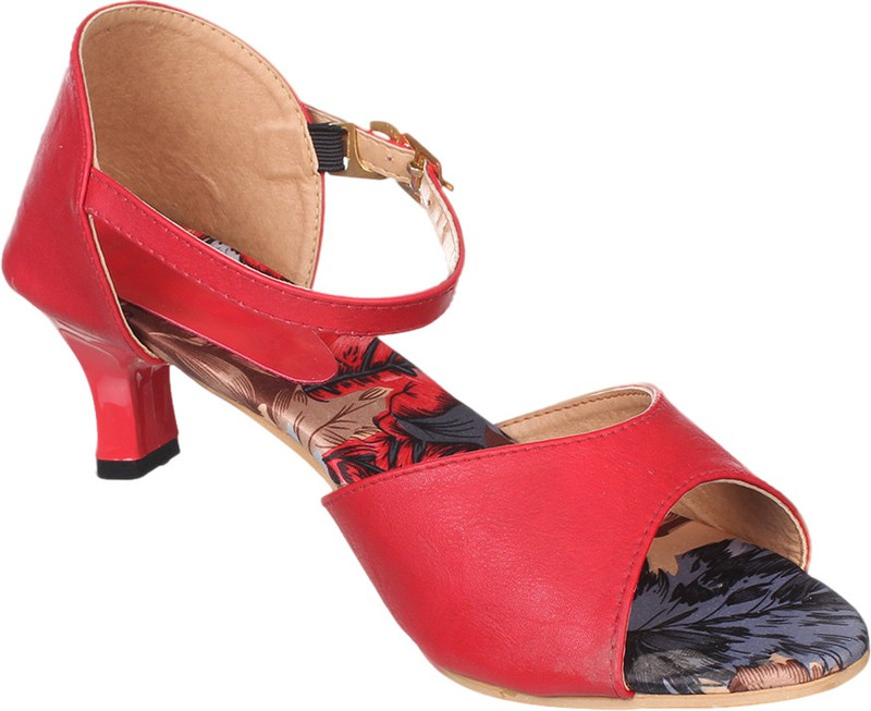 Bare Soles Women Red Heels