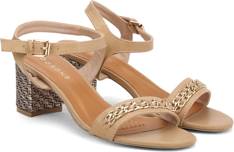 Addons Addons Beige Colored Heel Sandal Women Heels Addons Addons Beige Colored Heel Sandal Women Heels