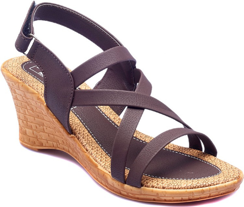 Dolphin Miles Women Brown Wedges