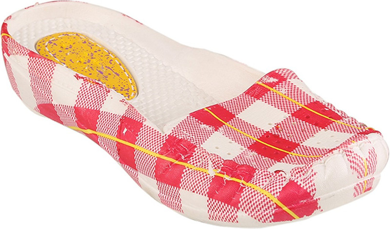 Go India Store Women Red Flats