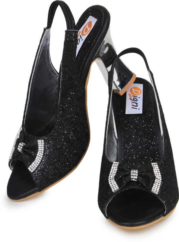 Digni Women Black Heels