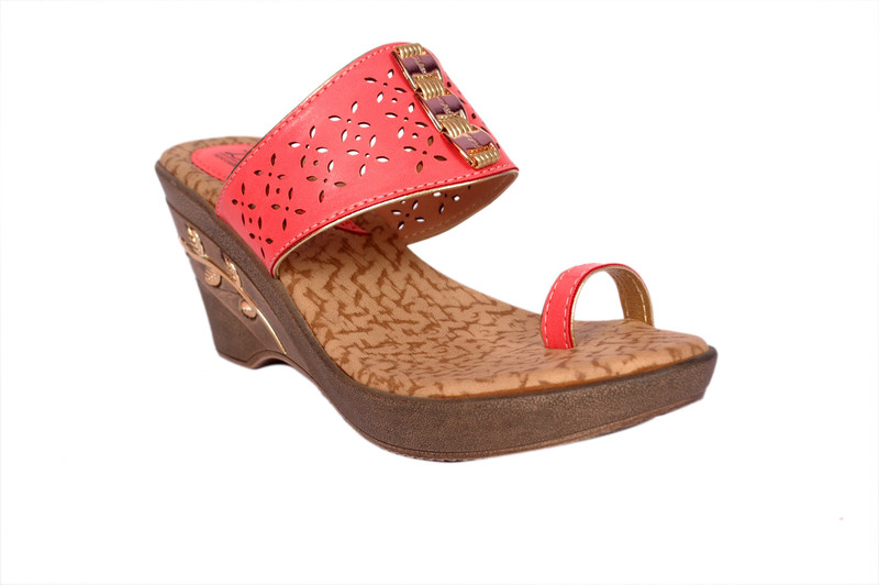 Studio 9 Women Pink Wedges