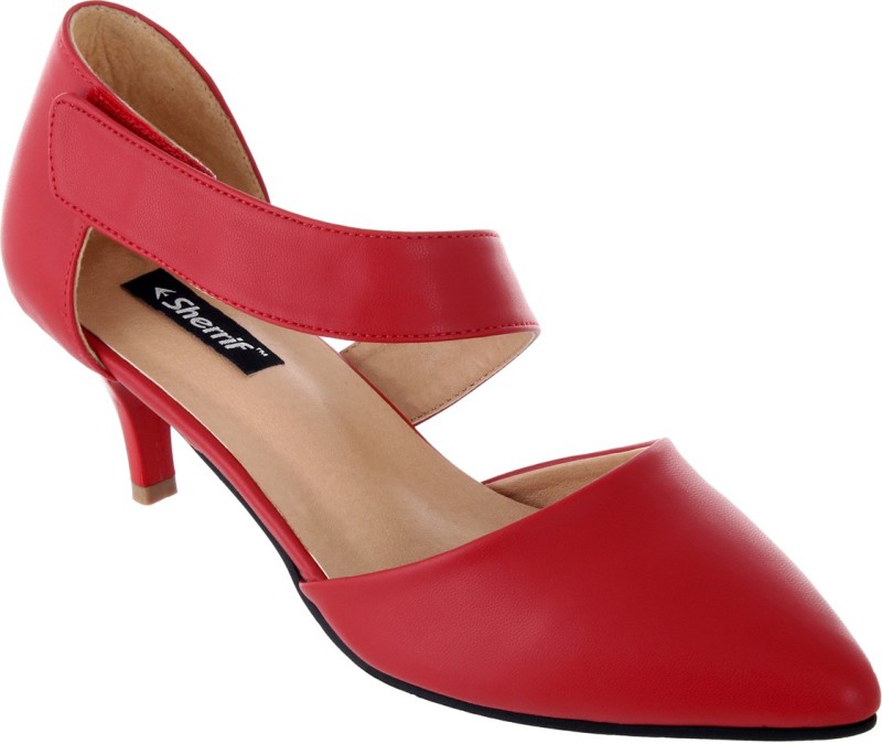 Sherrif Shoes Women Red Heels