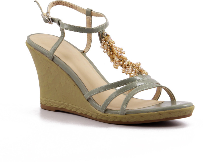 Willywinkies Women Blue Wedges Willywinkies Women Blue Wedges