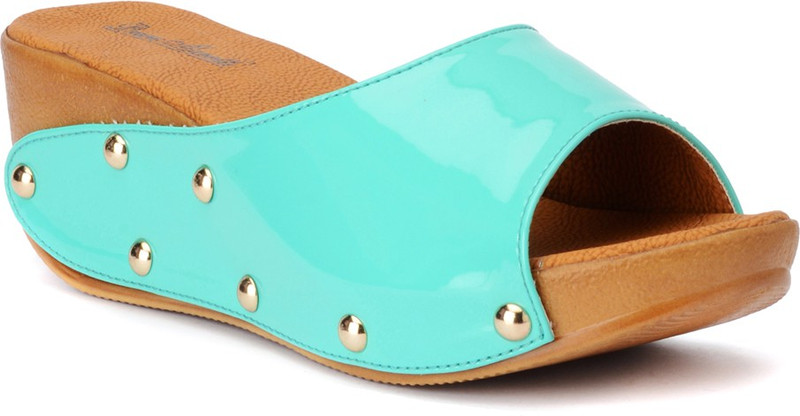 Bruno Manetti 3081 Women Green Wedges