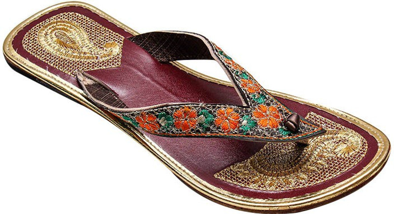 Port Women Brown Flats