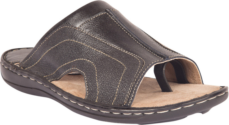 Invixo Elyte Chappal, Thong Men Black Casual