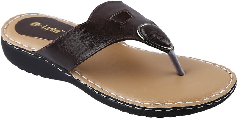 E-Lyte Women Brown Wedges E-Lyte Women Brown Wedges