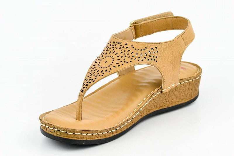 Lee Cooper Women Beige Flats