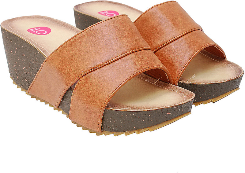 Ilo Women Tan Wedges