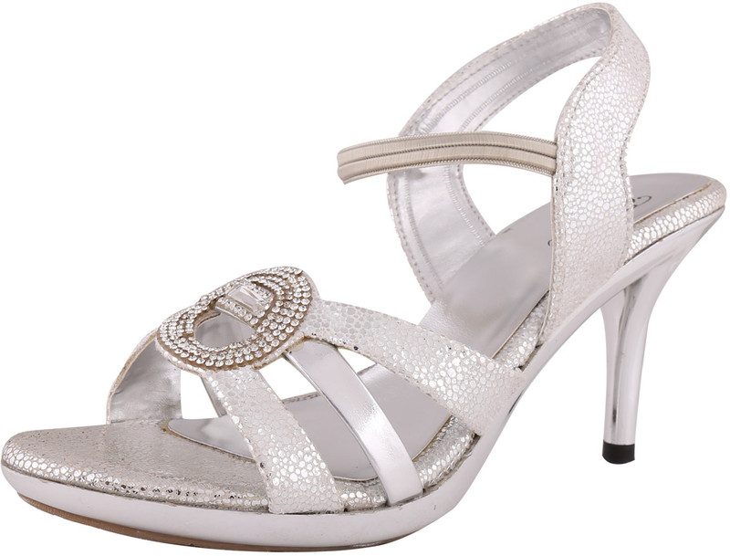 Exotique Women Silver Heels