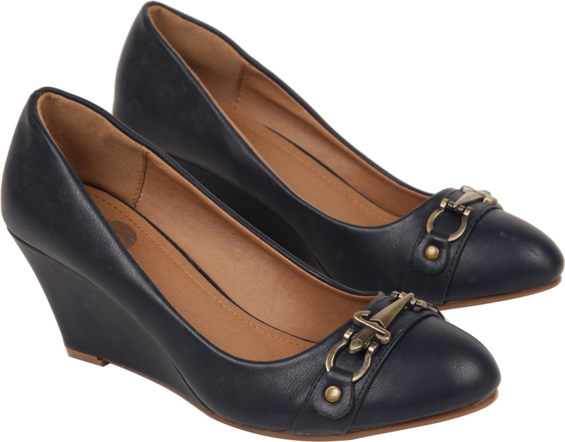 Ilo Women Blue Wedges