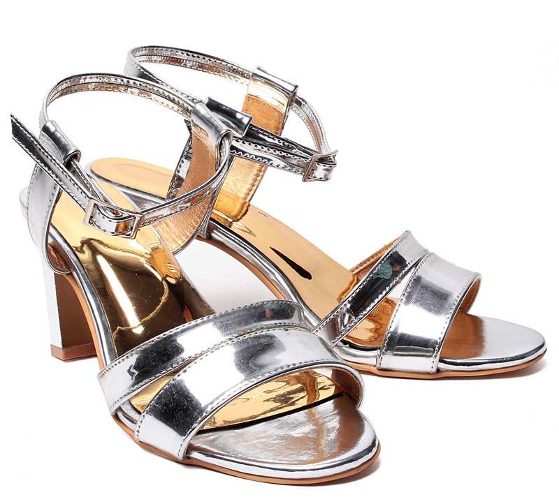 Nell Women Silver Heels