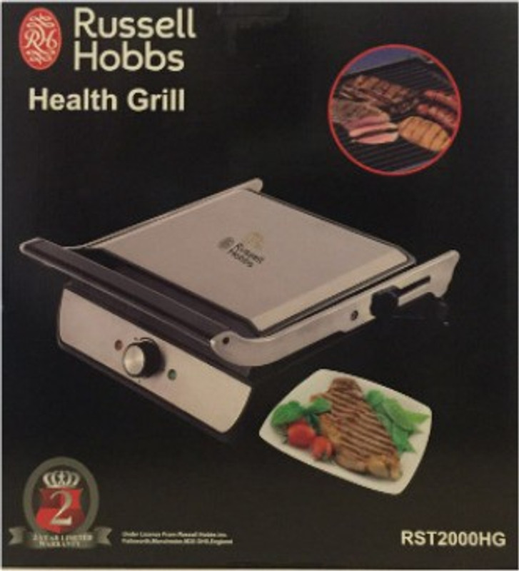 Russell Hobbs RST2000HG Grill(black, silver)