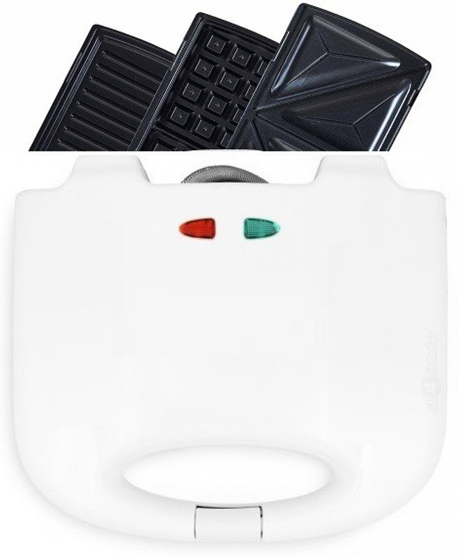Clairbell Infinity Delight 750 Toaster & Griller & Waffle Maker Waffle(White)